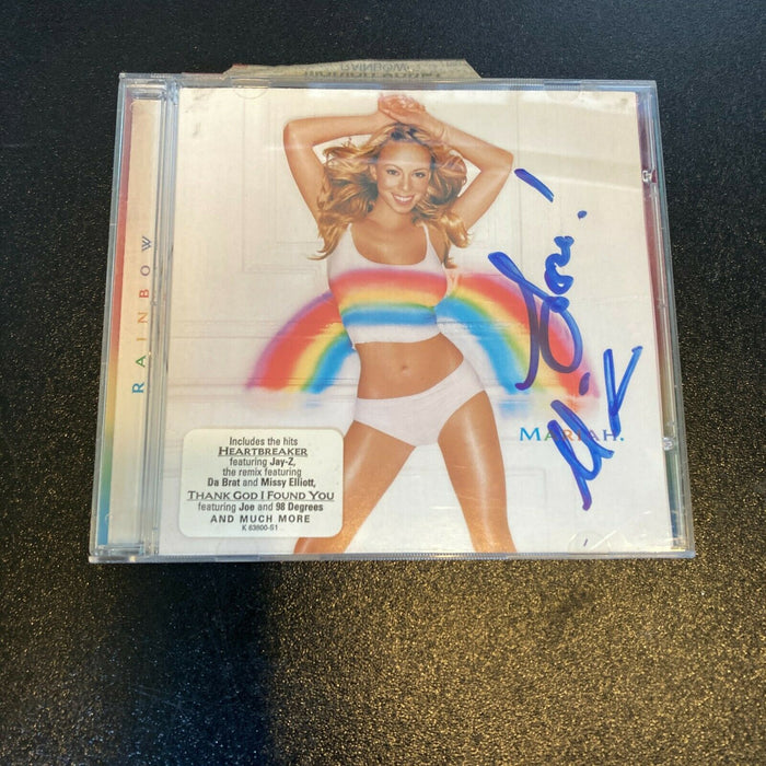 Mariah Carey Signed Autographed Rainbow CD With JSA COA