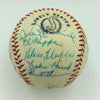 Nice 1960 Chicago Cubs Team Signed Baseball Ernie Banks Ron Santo With JSA COA