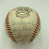 Beautiful 1957 Brooklyn Dodgers Final Season Team Signed Baseball JSA COA