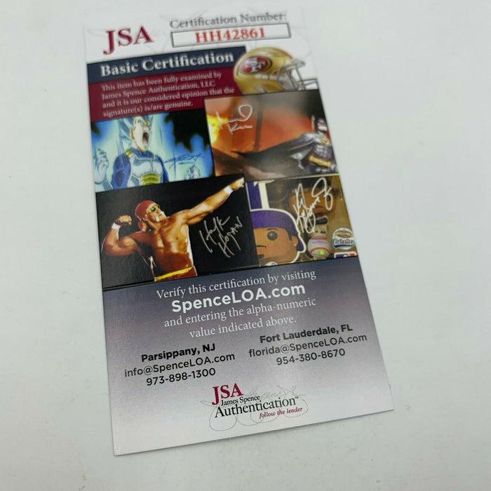 Joey Sindelar Signed Autographed Golf Ball PGA With JSA COA