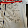 2005 Cleveland Indians Team Signed Authentic Game Model Jersey 23 Sigs