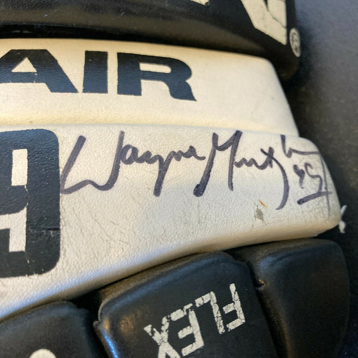 Wayne Gretzky Dual Signed Game Used Easton Hockey Gloves JSA & Grey Flannel COA