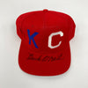 Buck O'Neil Signed Kansas City Monarchs Negro League Baseball Hat JSA COA