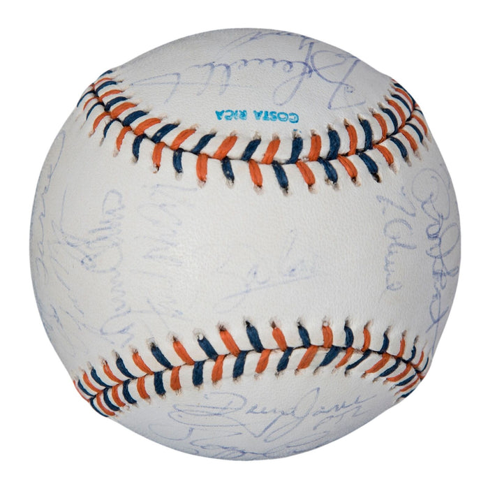 1992 All Star Game Team Signed Baseball 29 Sigs Greg Maddux Smoltz PSA DNA COA