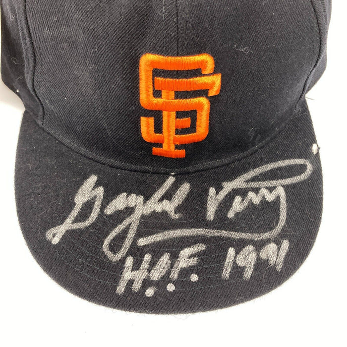 Gaylord Perry HOF 1991 Signed Authentic San Francisco Giants Hat JSA COA