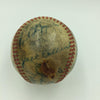 Rare Cedric Durst Team Signed National League Baseball 1927 Yankees With JSA COA