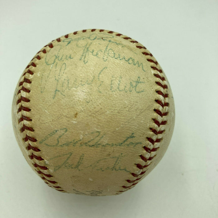 1964 New York Mets Team Signed National League Baseball JSA COA