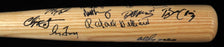 1995 Atlanta Braves World Series Champs Team Signed Bat Chipper Jones Maddux