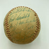 Nellie Fox 1954 Chicago White Sox Team Signed Baseball JSA COA