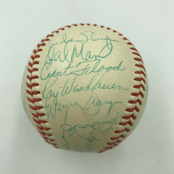Beautiful 1968 St. Louis Cardinals Team Signed Baseball Roger Maris PSA DNA