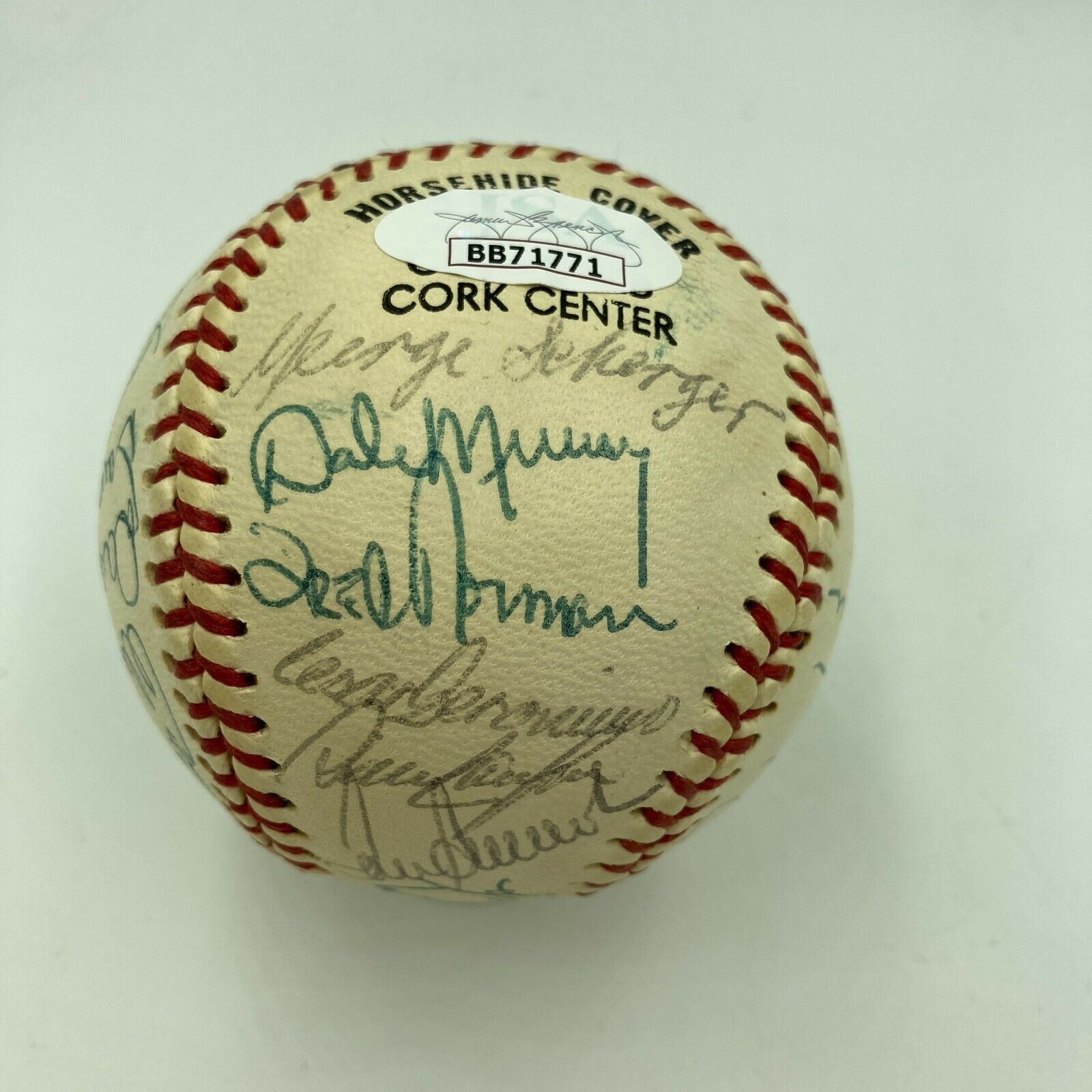 1978 Cincinnati Reds Team Signed Baseball Tom Seaver Sparky Anderson J —  Showpieces Sports