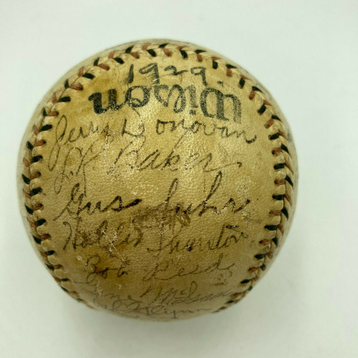 Lefty Gomez Pre Rookie 1929 San Francisco Seals Team Signed Baseball PSA DNA COA