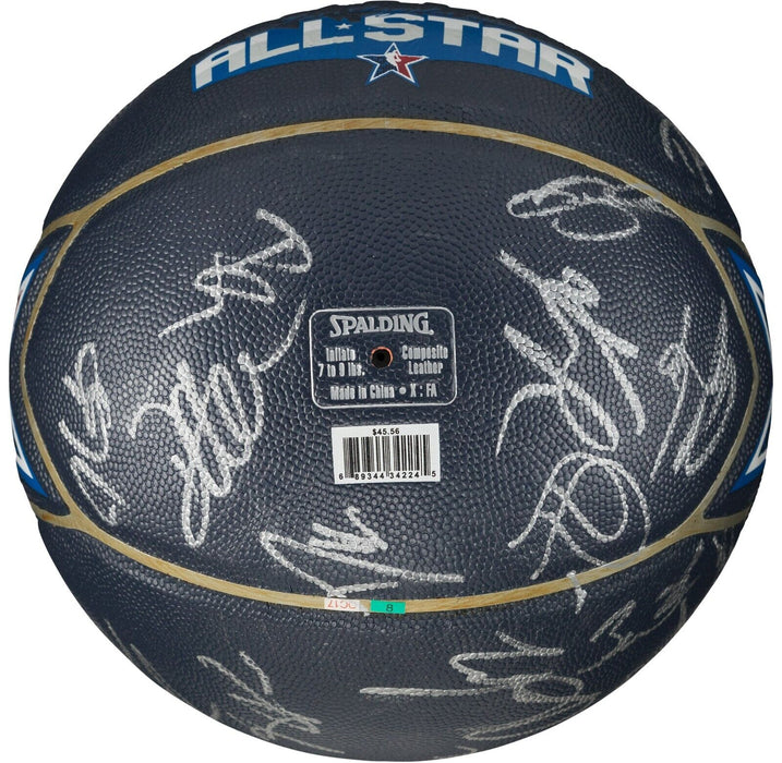 Kobe Bryant 2011 NBA All Star Game Team Signed Basketball Beckett COA