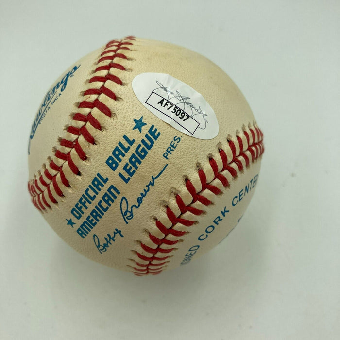 Phil Rizzuto Signed Official American League Baseball JSA COA