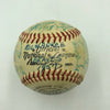1957 Milwaukee Braves World Series Champs Team Signed Baseball With JSA COA