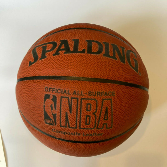 Beautiful Kobe Bryant Signed Spalding NBA Basketball Bold Mint Auto JSA COA