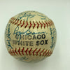 1954 Chicago White Sox Team Signed Autographed Baseball With Nellie Fox