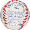 Beautiful 1957 Milwaukee Braves World Series Champs Team Signed Baseball PSA DNA