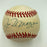 Joe Dimaggio Signed Official American League Baseball JSA COA