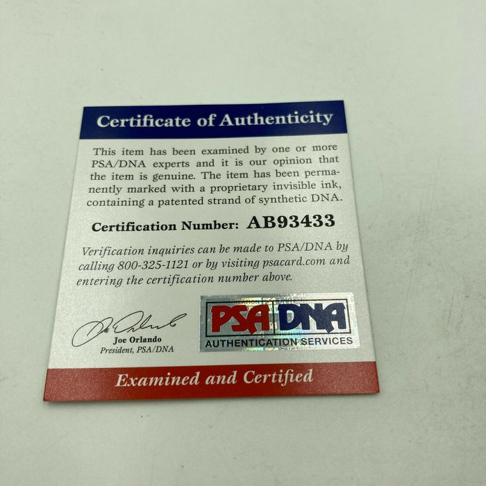 Mint Gordie Howe Signed Official Major League Baseball With PSA DNA COA