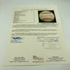 Bill Dickey Signed Official American League Baseball JSA COA