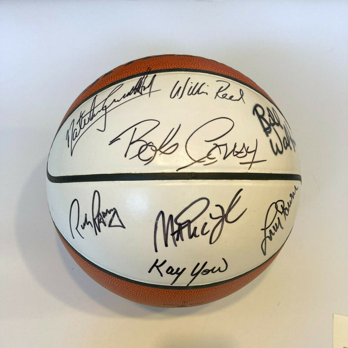 Magic Johnson Hall Of Fame Induction Class Of 2002 Multi Signed Basketball JSA