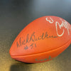 Dan Marino Gale Sayers Dick Butkus Signed Wilson NFL Football JSA COA