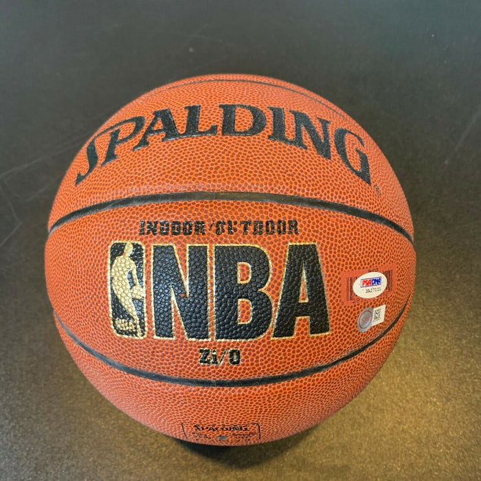 Elgin Baylor Signed Spalding NBA Basketball With PSA DNA COA