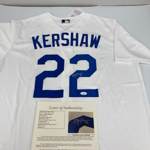 Clayton Kershaw Signed Los Angeles Dodgers Authentic Nike Jersey JSA COA
