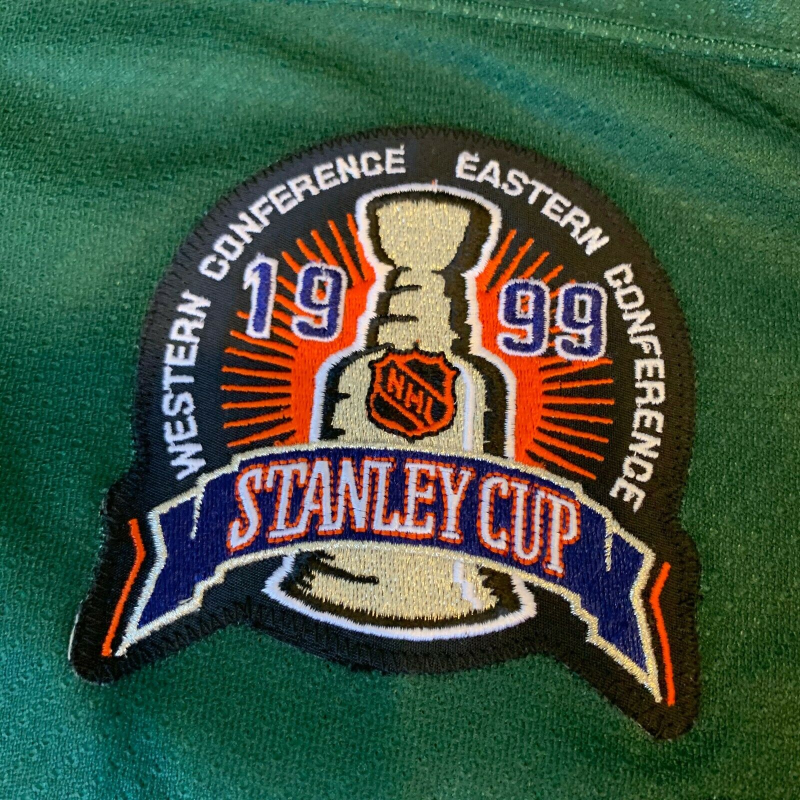 Last of my grails achieved! 1997-1999 Dallas Stars Alternate Orange  Shield jersey : r/hockeyjerseys