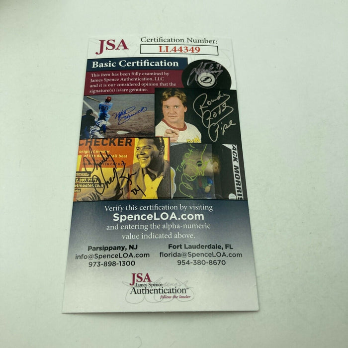 Placido Domingo Signed Autographed Baseball With JSA COA