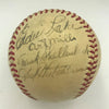 1946 Detroit Tigers Team Signed Autographed American League Baseball JSA COA