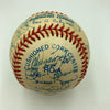 1998 New York Yankees World Series Champs Team Signed Baseball Derek Jeter PSA