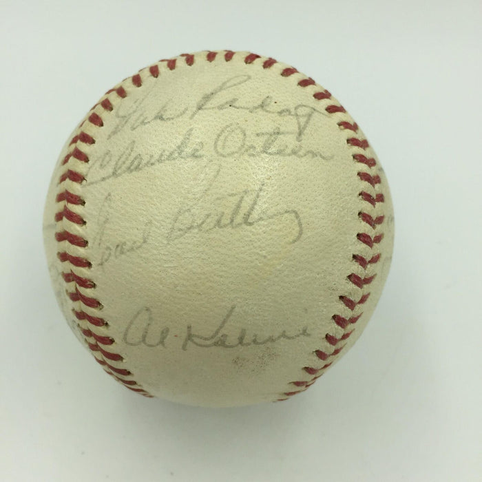 1963 All Star Game Team Signed Baseball Elston Howard Nellie Fox With JSA COA