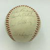 1963 All Star Game Team Signed Baseball Elston Howard Nellie Fox With JSA COA