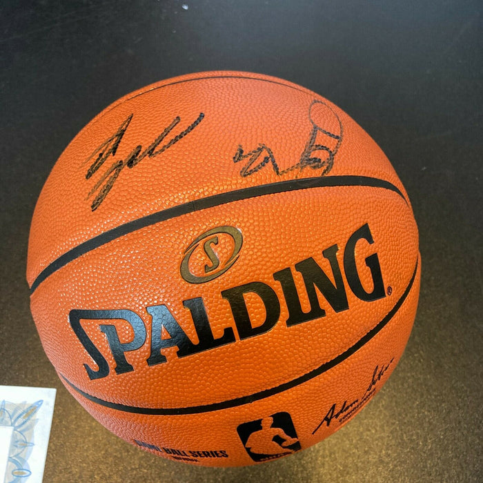 2019-2020 Los Angeles Clippers Team Signed NBA Game Basketball With Team COA