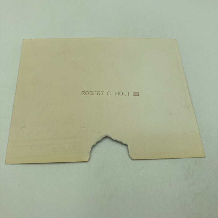 Jimmie Foxx HOF Legends 1963 All Star Game Dinner Multi Signed Baseball PSA DNA