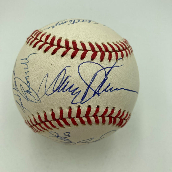 1986 New York Mets World Series Champs Team Signed World Series Baseball JSA