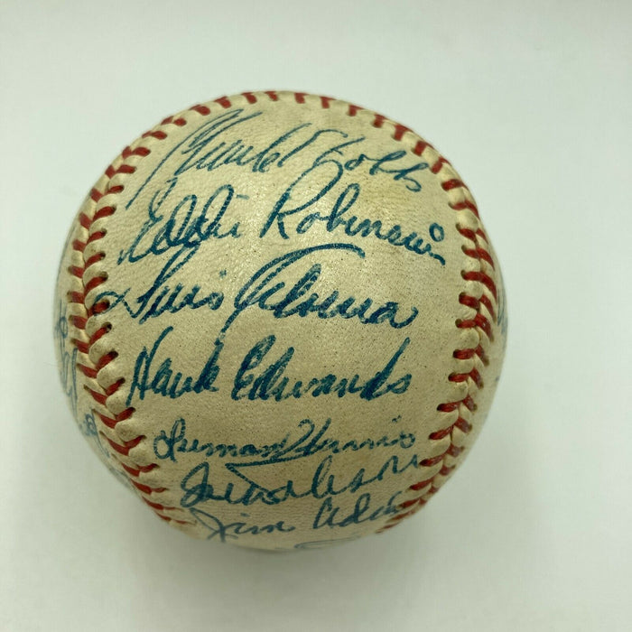 1954 Chicago White Sox Team Signed Autographed Baseball With Nellie Fox