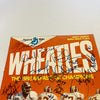 1988 washington Redskins Super Bowl Champs Team Signed Wheaties Box JSA COA