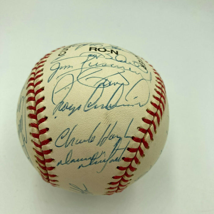 1998 Los Angeles Dodgers Team Signed Official National League Baseball