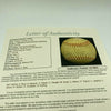 1969 HOF Induction Signed Baseball Pie Traynor Max Carey Sam Rice Grove JSA COA