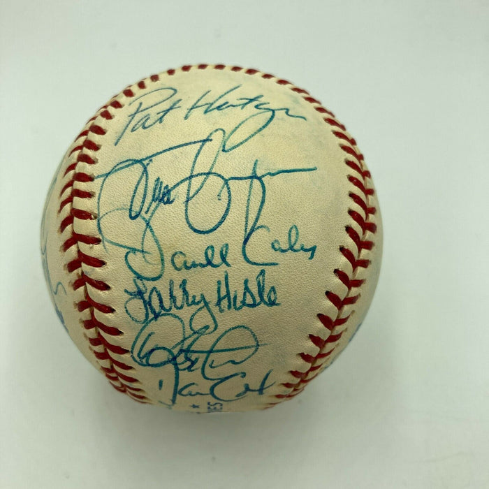 1993 Toronto Blue Jays World Series Champs Team Signed Baseball JSA COA