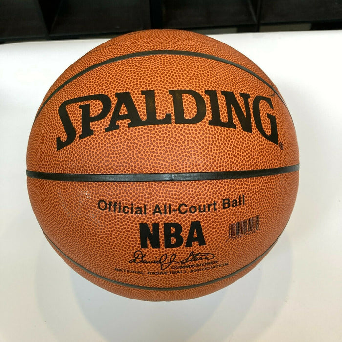 RARE Kobe Bryant Signed Spalding Official NBA Game Basketball JSA COA