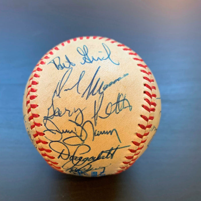 1983 California Angels Team American League Baseball With Reggie Jackson