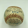 1973 MLB Alumni Hall Of Fame Multi Signed Baseball With Nellie Fox PSA DNA COA
