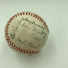 Beautiful Tris Speaker Sweet Spot Single Signed Baseball With JSA COA