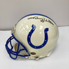Beautiful Johnny Unitas Signed Full Size Authentic Baltimore Colts Helmet JSA