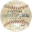 George Sisler Single Signed 1920's Official American League Baseball PSA DNA COA