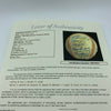 Beautiful 1995 Atlanta Braves WS Champs Team Signed World Series Baseball JSA
